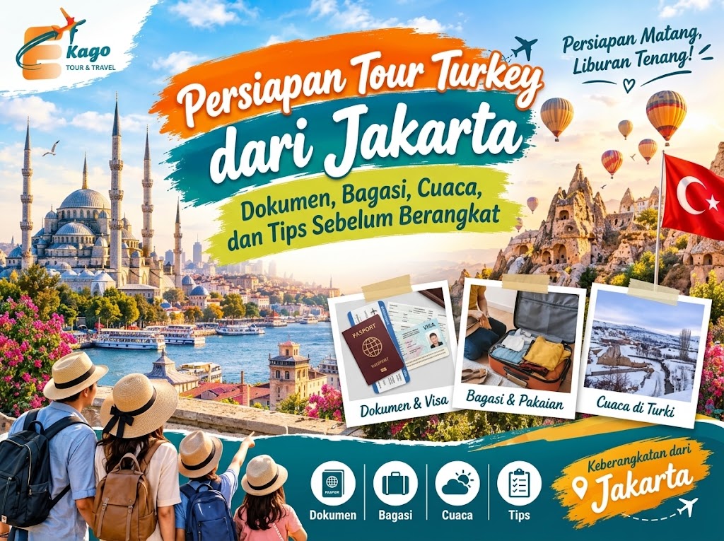 Persiapan Tour Turkey dari Jakarta: Dokumen, Bagasi, Cuaca, dan Tips Sebelum Berangkat
