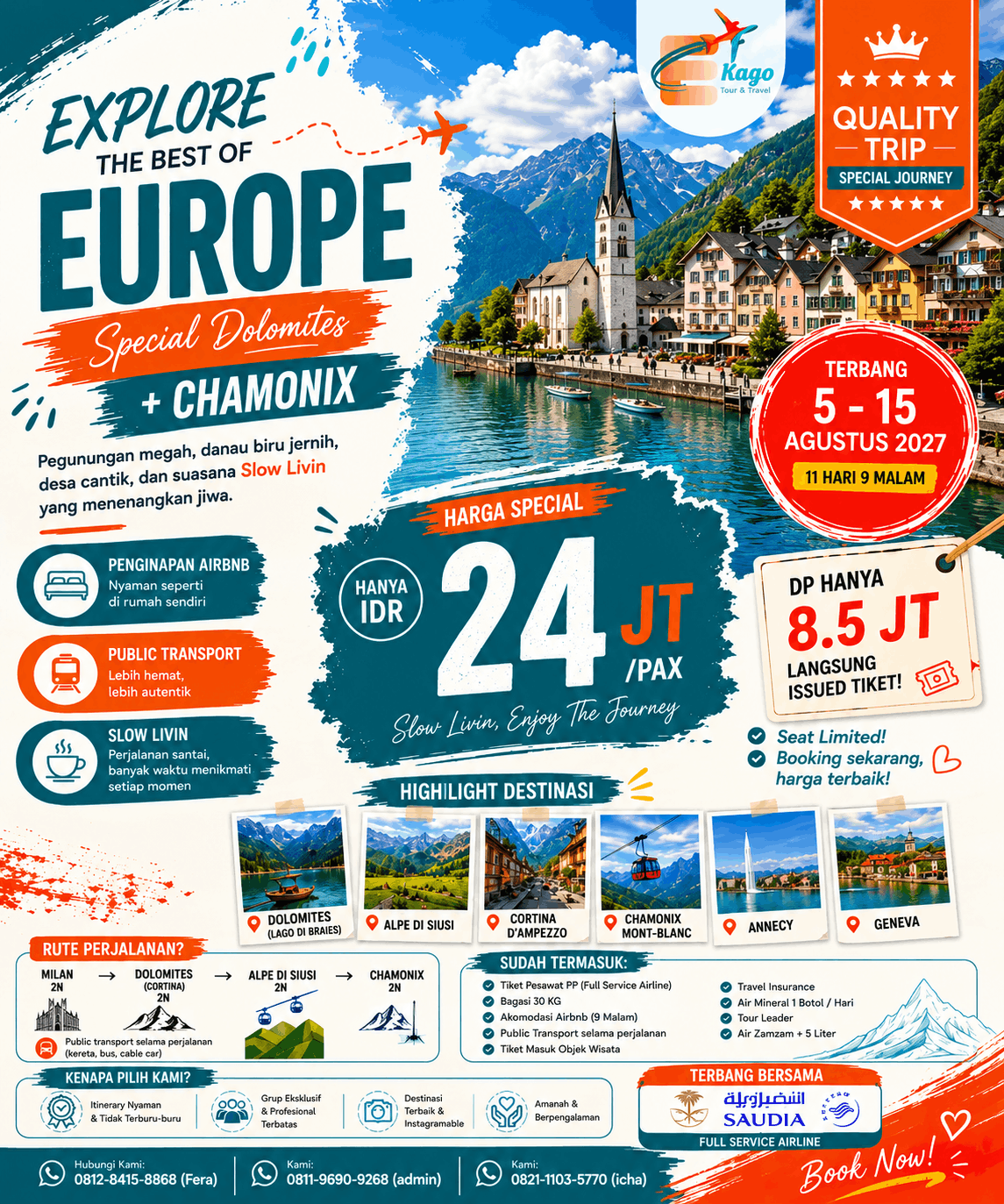 Spesial Dolomites Europe